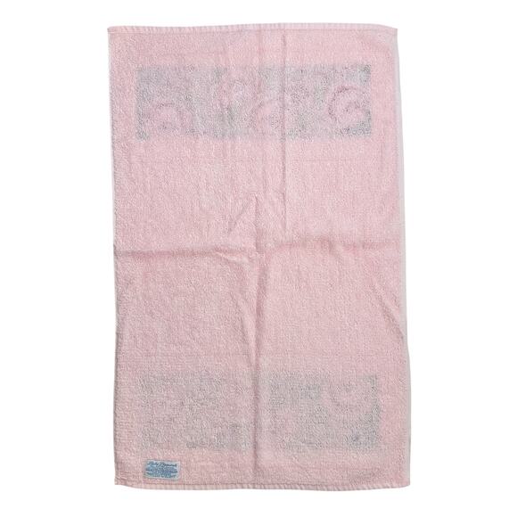 3/$20 Lady Pepperell Westpoint VTG Pink Floral USA Made Cotton Blend Hand Towel - Picture 2 of 7